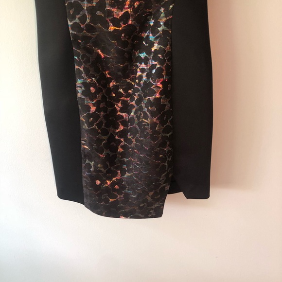 RACHEL Rachel Roy Black Floral Sleeveless Dress - Picture 5 of 6